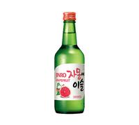Jinro Chamisul Pamplemousse ABV 13,0% 350 ml Soju coréen (Saveur pamplemousse)