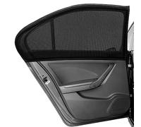 JINRUCHE Lot de 2 Pare-Soleil pour fenêtre de Voiture pour vitre arrière de Voiture, Universel, hautement Extensible, Convient aux Voitures et SUV de Taille Moyenne, Isolation Thermique, Protection