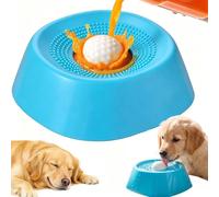 JinRui-T Gamelles pour chien à alimentation lente pour friandises liquides, balle à lécher pour chien, balle à lécher pour soulager le stress, jouet à lécher pour chiots de petite, moyenne et grande