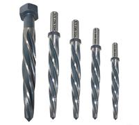 JINSBON Embout d'alésoir en spirale à tige de 30,5 cm pour solution d'alignement des trous métalliques (9,5 mm)