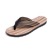 Jinsha Hommes Femme Flip Flops - Tongs Chaussures Été Antidérapantes de Plage Piscine Sandales Sport Claquette Légères Confort Doux Classique pour Adultes Unisexe Pantoufle Thongs Chaussures 47 Khaki