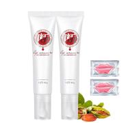 Jinshane Dark Lip Serum, Korean Dark Lip Treatment Serum,Moisturizer Nourishing Essence,For Dry Lips,Lighten Lip Lines, Glossy Butter Balm (2Pcs, U-110)