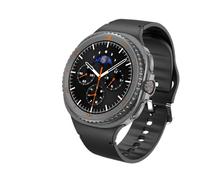 JINSHANGZI DT Watch 8 Ultra Montre intelligente classique NFC surveillance de la santé GPS Bluetooth appel étanche HD Smartwatch pour iOS Android (Noir)