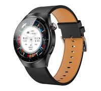 JINSHANGZI Montre intelligente BlueTooth Call SK7 Mini AMOLED pour fille et femme - Appel BT - Lecteur de musique - Voix IA - Traqueur de fitness - Noir