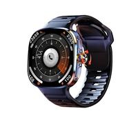 JINSHANGZI Montre intelligente M99 5G version cellulaire Amoled 2,4" avec écran plus grand écran Android avec appareil photo rotatif et fente pour carte SIM WiFi (noir, 8 Go, 128 Go)