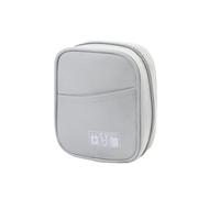 JINSI Sac de rangement pour accessoires électroniques, sac de voyage, essentiels de vacances, petit sac de rangement pour câbles, pochette technique, sac de rangement pour chargeur portable, câbles,