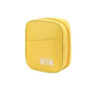JINSI Sac de rangement pour accessoires électroniques, sac de voyage, essentiels de vacances, petit sac de rangement pour câbles, pochette technique, sac de rangement pour chargeur portable, câbles,