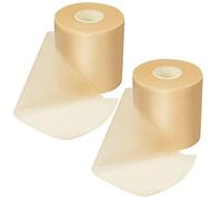 Jinsion 2 Rouleaux Ruban en Mousse Sport, Pré-Enveloppé de Sport Ruban 27 m x 7 cm, Mousse Ruban de Sport, Enveloppe en Mousse Ruban, Doux et Confortable, pour Coudes, Poignets, Genoux et Chevilles