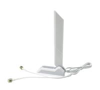 JINTA Câble Plat Flex Antenne WiFi pour ASUS Z690A Z690F Z690G Gaming X570PRO Gaming Z690PLUS ProArt Z690CREATOR X570PRO WiFi II Gaming X570 Pro 1400802650600 WiFi Antenne Cable Wire White