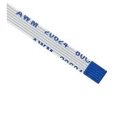 JINTAI 6 broches 20CM*0.35CM FFC HF Ruban Flat Flex Câble Flexible pour Xinya E315127 AWM 20696 80C 30 V VW-1 HF 6 broches 20 cm Câbles flexibles plats ruban HF Câble plat flexible