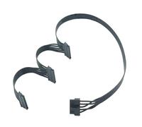 JINTAI Câble d'alimentation SATA pour Coolermaster V1200 V750 V650 5broche vers 3 SATA Power Supply Cable