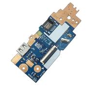 JINTAI Carte connecteur pour Port USB DC Power Jack de Charge Prise pour Lenovo ThinkPad E15 Gen 2 20TD 20TE 5C50Z44718 NS-D013