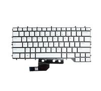JINTAI Clavier US rétroéclairé pour ordinateur portable Dell Alienware M15 R2 R3 R4 Rétroéclairage RVB US Blanc CN:0Y00RH RVB Clavier de mélange de couleurs unique