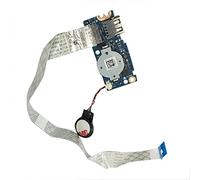 JINTAI DC Jack Carte de Port de Charge USB Micro USB Port Cable pour Dell Ins-piron 15 5575 5570 3490 3590 3583 P75F 3584 3585 LS-F121P NBX00028P00 XX86G 0XX86G 0PXH3Y