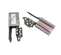 JINTAI LCD écran Charnière Hinge LCD Hinge pour Dell Latitude 7420 2in1 P136G P136G001 7430 2 in 1 P136G P136G002 Silvery 0J0D64 08FTGT LCD Screen Hinge Bracket Pair Kit Set Arm