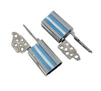 JINTAI LCD écran Charnière Hinge LCD Hinge pour Dell Latitude 7420 2in1 P136G001 P136G002 Black 0RX3DX 0RPP7M LCD Screen Hinge Bracket Pair Kit Set Arm