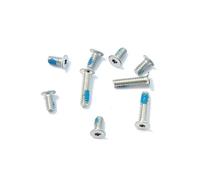 JINTAI LCD Écran Kit De Vis De Rechange 9 pcs pour Lenovo IdeaPad 5-14ITL05 82FE ideapad 5-14ALC05 82LM gamme boîtier inférieur Cover Base(argent) Bottom Case Screws(3 longues et 6 courtes)