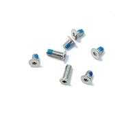 JINTAI LCD Écran Kit de Vis de Remplacement pour Lenovo Yoga Slim 6 14IAP8 82WU 14IRP8 82WV 14IRH8 83E0 14APU8 82X3 14IAP8 83C7 Gamme Inférieure Cover Base (Argent) Bottom Case Screws