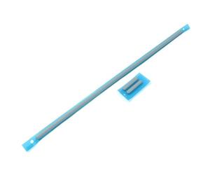 JINTAI Lot de 3 bandes de pied en caoutchouc pour pieds de rechange pour Dell Pro 16 PC16250 Jade 16 Version longue : 29,6 × 0,5 × 0,55 cm Version courte : 3,15 × 0,5 × 0,55 cm