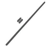 JINTAI Lot de 3 pieds en caoutchouc pour LENOVO 500e Chromebook Gen 3 82JB 82JC HC15A Dark Grey Bottom case rubber foot