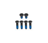 JINTAI Lot de 6 vis de base pour ordinateur portable Lenovo Slim 9 14IAP7 82T1, Yoga Slim 9 14IAP7 82T0 Noir (4 longues, 2 courtes)