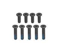 JINTAI Lot de 9 vis de base pour ordinateur portable Lenovo IdeaPad Flex 5 14IIL05 81X1 81WS 14ALC05 82HU 14ARE05 81X2 14ITL05 82HS 15IIL05 81X3 Noir (5 longues, 4 courtes)