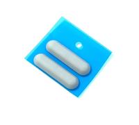 JINTAI Pieds en caoutchouc bottom case rubber foot pour Lenovo Slim 7 ProX 14IAH7 Yoga Slim 7 ProX 14IAH7 82TK JS475 gris 2pcs version courte Bottom Cover Rubber Non-Slip Bumper Feet Pad Rubber Foot