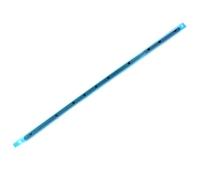 JINTAI Version en métal noir - Housse inférieure en caoutchouc antidérapant pour Lenovo ThinkPad E14 Gen 7 21SX 21SY 21T0 21T1 21T9 21TA Bottom Feet Pad (long)
