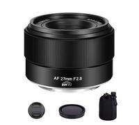 JINTU AF 27 mm F2.8 Objectif grand angle APS-C pour appareil photo Sony E-Mount sans miroir A7C a7III a7RIII a7SIII a7IV a7RIV a7RV a9 A1 FX3 ZVE1 a6000 a6100 a6400 a6500 a66000 ZV-E11 0