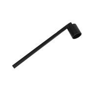 JINWPXSR Éteignoir à mèche de Bougie en Forme de Cloche for fabriquer des Accessoires for bougeoirs parfumés(1pc Black)