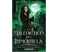 Jinx, détective de l'Autre Monde 3 + 2.5 : La malédiction des immortels + La quête de Noël - Heather G. Harris - MxM Bookmark - broché - Roman