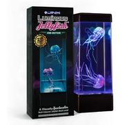 JINX LUMINOUS JELLYFISH Lampe d'ambiance sensorielle LED méduse 35,6 cm