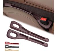 JINXIR Lot de 2 Bandes de Remplissage pour Siège Auto pour Mercedes Benz B-Class W247 2019 AMG, Bandes Latérales de Remplissage Accessoires Anti-fuites pour Véhicule,Brown