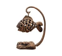 JINXIU-LI Socle pour Bougie Bougeoir en Forme de Poisson, candélabre d'intérieur, Support, décor Manteau Idées de Cadeaux pour Une fête « Mes Coups de cœur