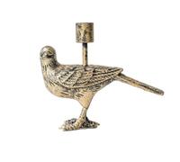 JINXIU-LI Socle pour Bougie Chandelier doré minable en Fonte for Mariage de Vacances Idées de Cadeaux pour Une fête « Mes Coups de cœur(Long-Tailed Bird)