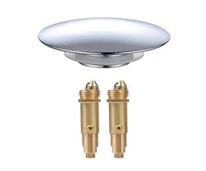 JINXM Bouchon de Vidange en Laiton,Bouchon de Canalisation d'évier de Salle de Bains,Pop Click Clack pour Évier de Vanité Bain Remplacement Boulons