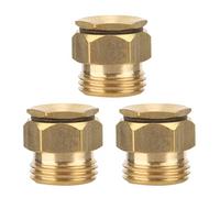 Jinyi Buse de pulvérisation d'arrosage de buse en Laiton 3 pièces, buse de pulvérisation d'irrigation de Jardin buse de brumisation, pour Le Jardinage arrosage des espaces Verts publics