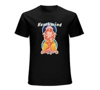 JINYIHOUSE 100% Miss Hawkwind Men's Space Ritual T-Shirt Black L