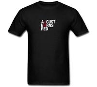 JINYIHOUSE Men's August Burns Red Band Logo T Shirt Short Sleeve Black 3XL