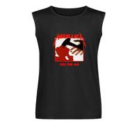 JINYIHOUSE Men's Kill 'Em All T-Shirt Tank Tops Sleeveless Black M