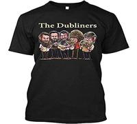 JINYIHOUSE Npl The Dubliners Irish Folk Band T Shirt Men Black L