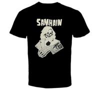 JINYIHOUSE Samhain - Death Cards 2 T Shirt Men Black 3XL