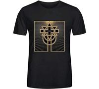 JINYIHOUSE Songzong Orphaned Land All is One Summer T Shirts for Men Round Neck Black XL