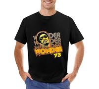 JINYIHOUSE Stevieee Wonder 73 T-Shirt Anime Mens T Shirts Black M