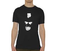 JINYIHOUSE Taxi Driver Robert De NIRO Evil Face Men's T Shirt Black XXL