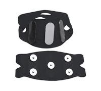 Jinyilwn Crampons de traction antidérapants à 5 griffes, crampons de traction élastiques pour femmes, hommes, personnes âgées, chaussures de sport