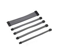 JINYINGHUA Câble d'extension d'adaptateur d'alimentation for Module MB24P CPU8P GPU6+2P PCI-E6P, Ensemble de 5 pièces(Grå)