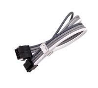 JINYINGHUA Câble d'extension d'énergie 8P for Ordinateur CPU, 4 + 4 Broches, réseau de Tissage de Fils en Nylon, Plus Grand diamètre de 4mm, Rouge