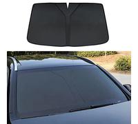 JINYISI Convient pour Audi A4 B9 Avant 2017-2021, pare-soleil de pare-brise, isolation solaire, diminue la température dans la voiture, Noir