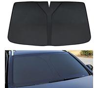 JINYISI Convient pour BMW F30 2012-2018, pare-soleil de voiture, pare-soleil pour pare-brise de voiture, pare-soleil pour pare-brise de voiture, Noir